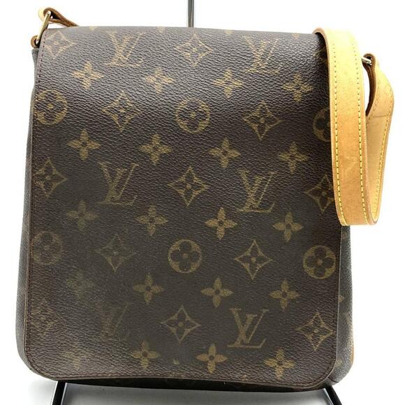 LOUIS VUITTON Brown Monogram Shoulder Bag - Picture 1 of 8